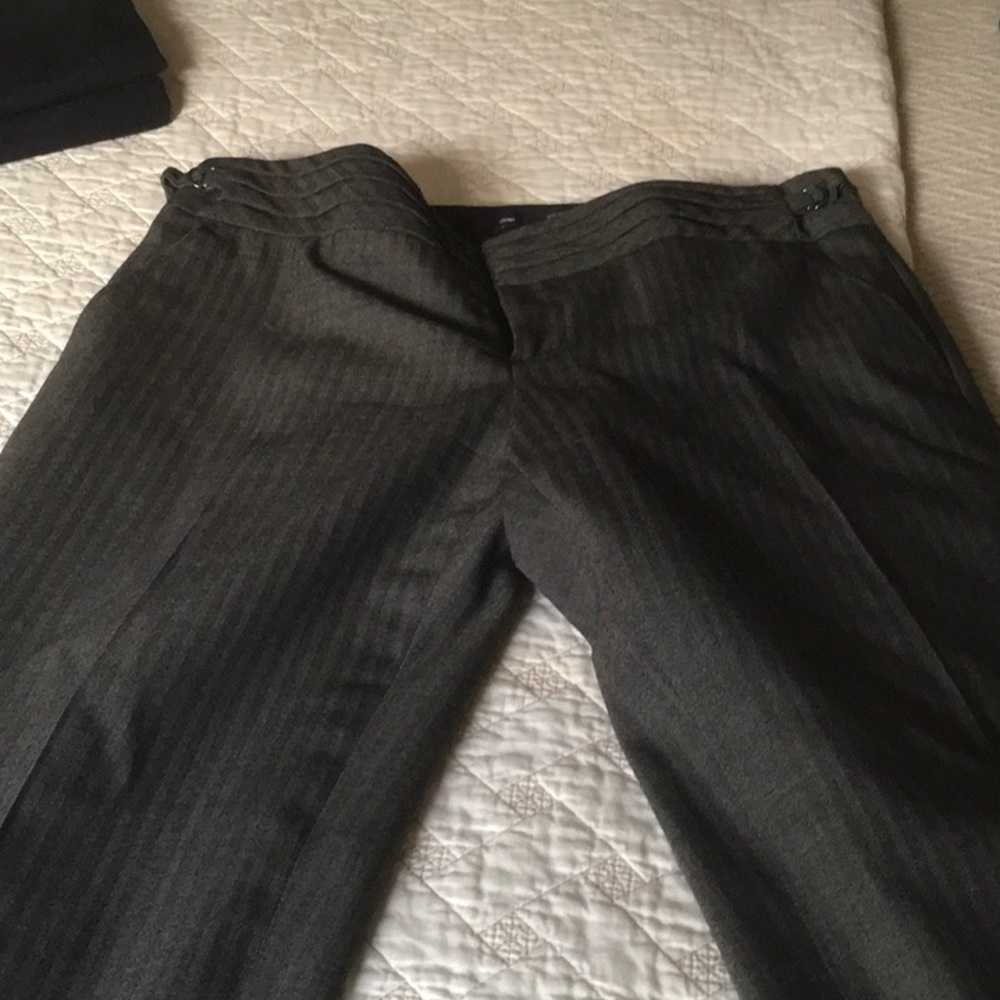 Brown & black herringbone GAP slacks